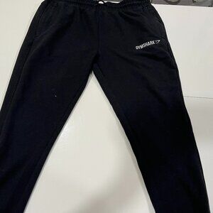 Black Gymshark Sweatpants Men Size M